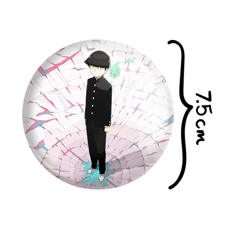 آینه جیبی خندالو طرح شییکو انیمه موب سایکو Mob Psycho 101 مدل تاشو کد 24478