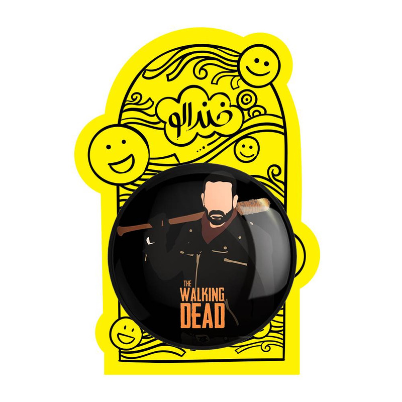 آینه جیبی خندالو مدل نیگان سریال مردگان متحرک The Walking Dead کد 10181