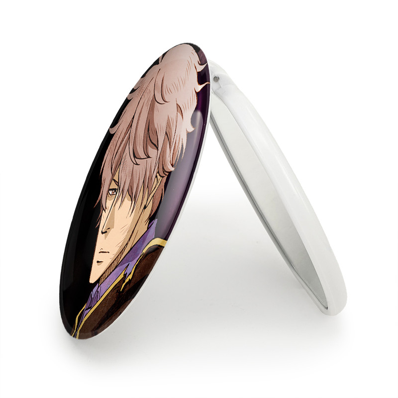 آینه جیبی خندالو طرح گااوچه انیمه بلک کلاور Black Clover مدل تاشو کد 11719