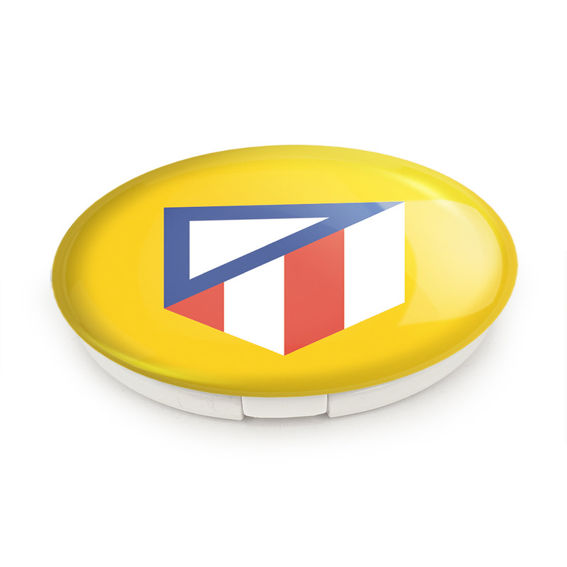 آینه جیبی خندالو طرح باشگاه اتلتیکو مادرید Atletico Madrid مدل تاشو کد 2140