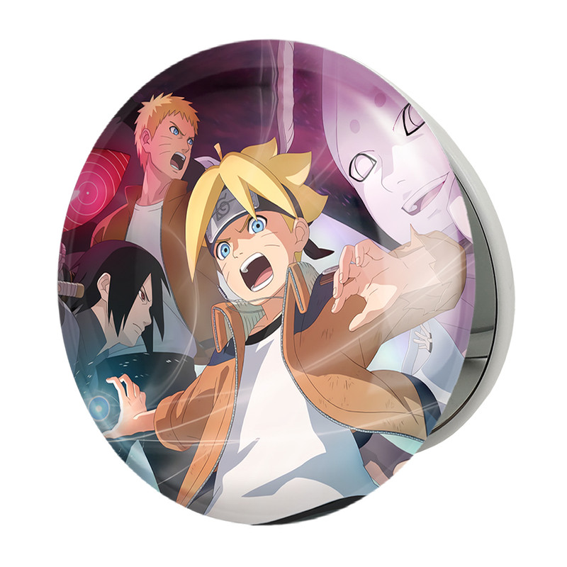 آینه جیبی خندالو طرح بوروتو انیمه بوروتو Boruto مدل تاشو کد 13134