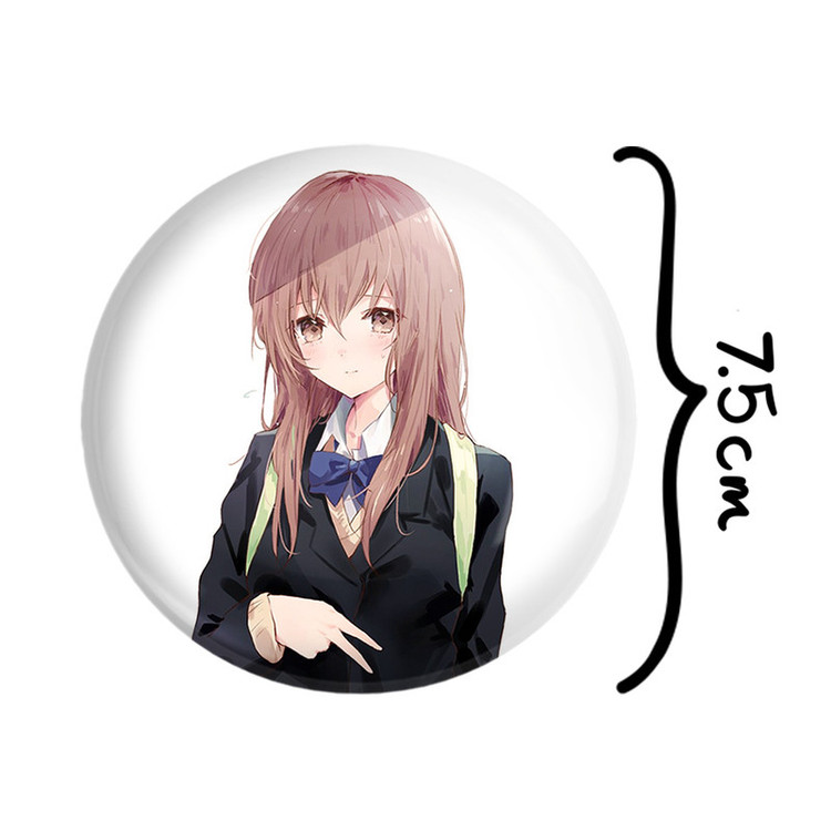 آینه جیبی خندالو مدل شوکو نیشیمیا انیمه سایلنت ویس A Silent Voice کد 15822