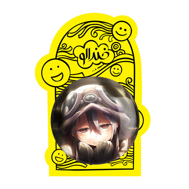 آینه جیبی خندالو طرح اوزن انیمه ساخته شده در پرتگاه Made in Abyss مدل تاشو کد 22110