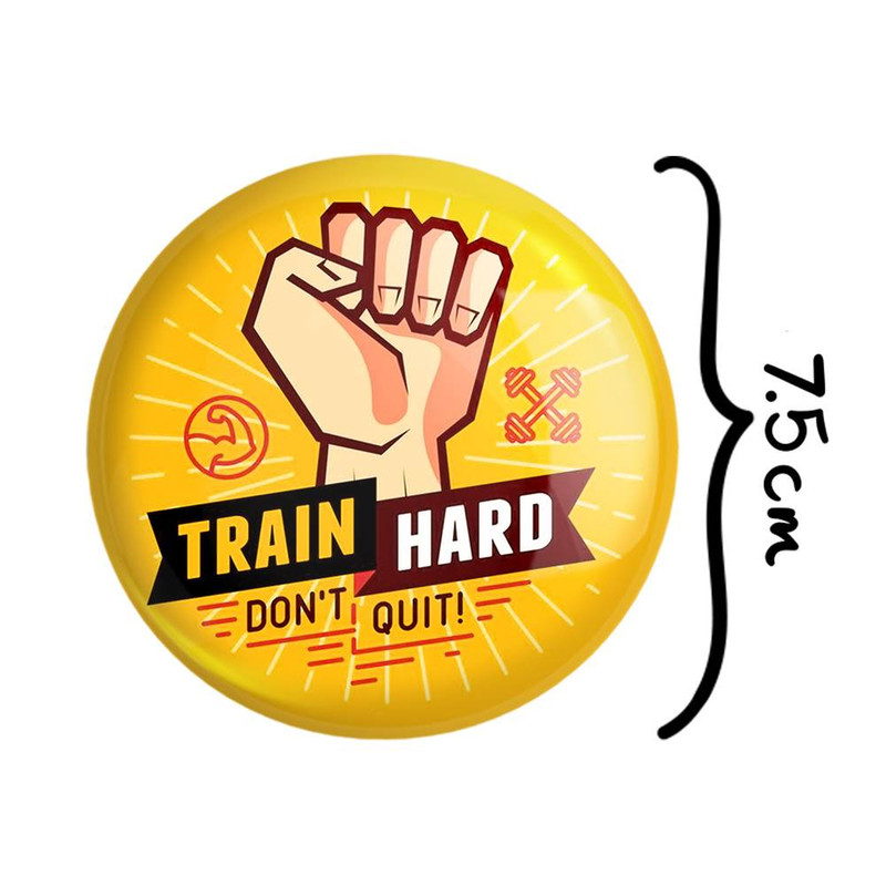 آینه جیبی خندالو مدل Train Hard کد 10042