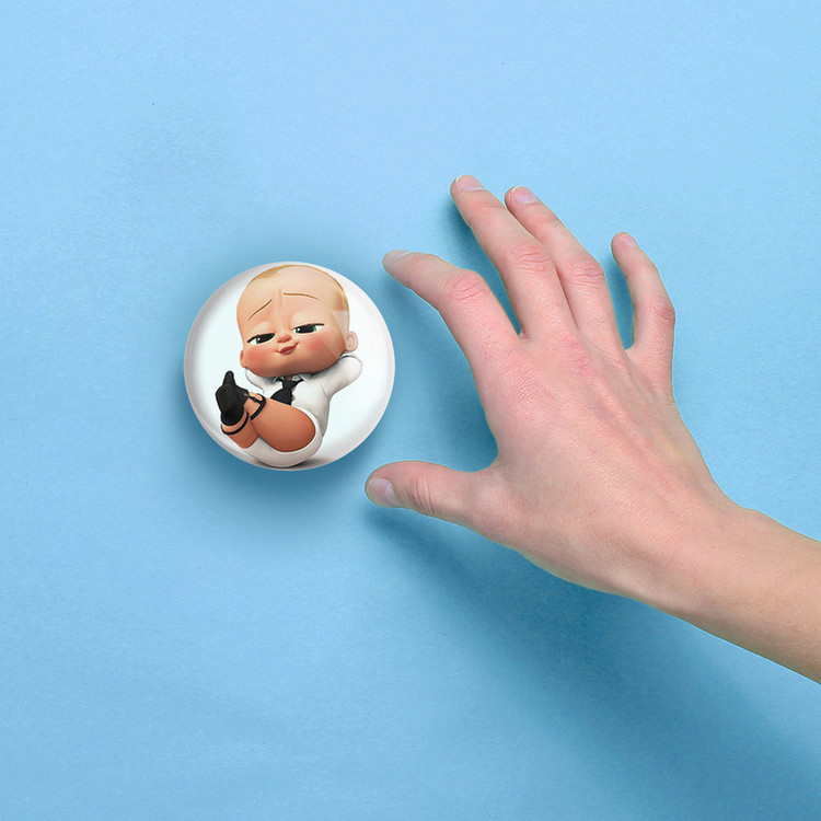 آینه جیبی خندالو مدل انیمیشن بچه رئیس The Boss Baby کد 1361