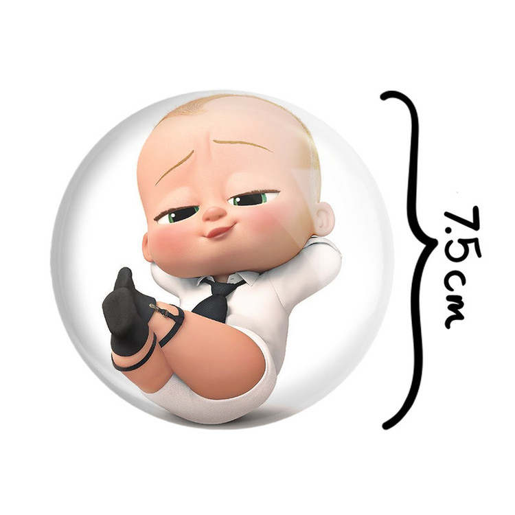 آینه جیبی خندالو مدل انیمیشن بچه رئیس The Boss Baby کد 1361