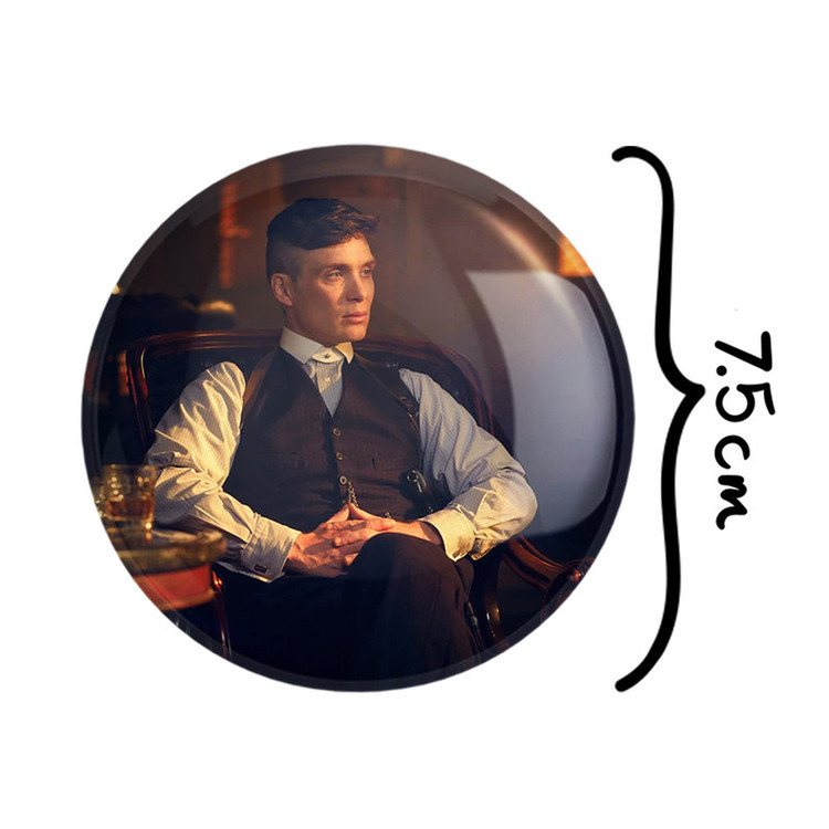 آینه جیبی خندالو مدل سریال پیکی بلایندرز Peaky Blinders کد 3203