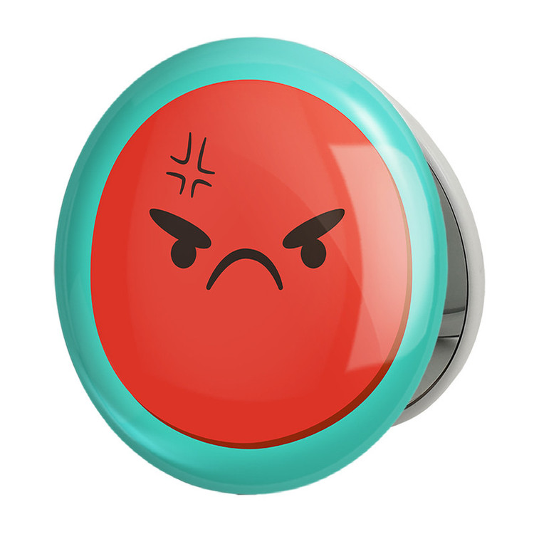آینه جیبی خندالو طرح ایموجی Emoji مدل تاشو کد 5378
