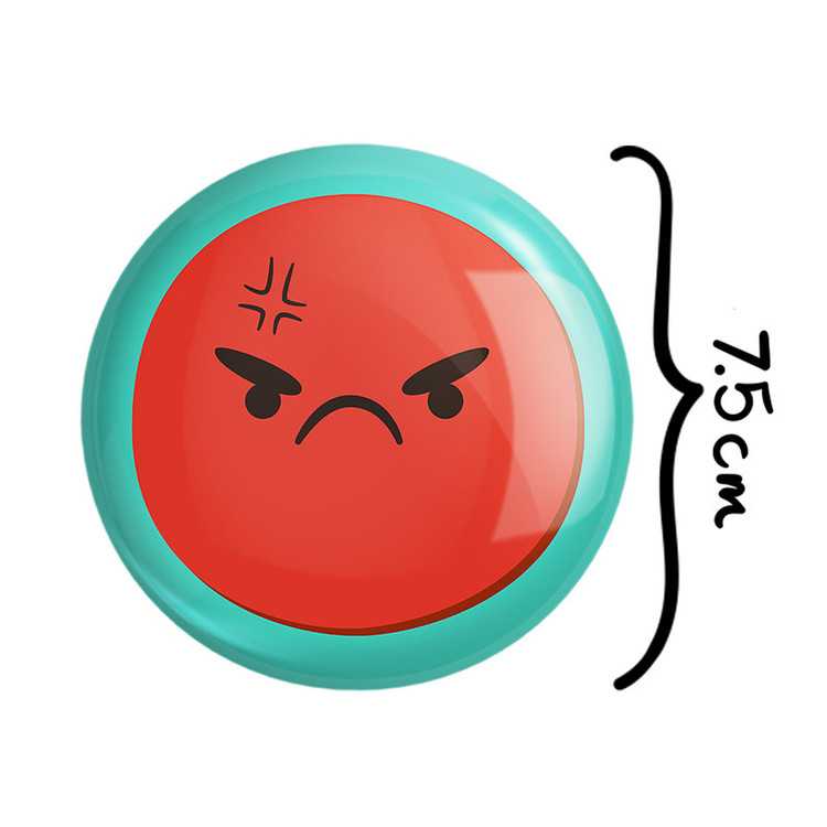 آینه جیبی خندالو طرح ایموجی Emoji مدل تاشو کد 5378