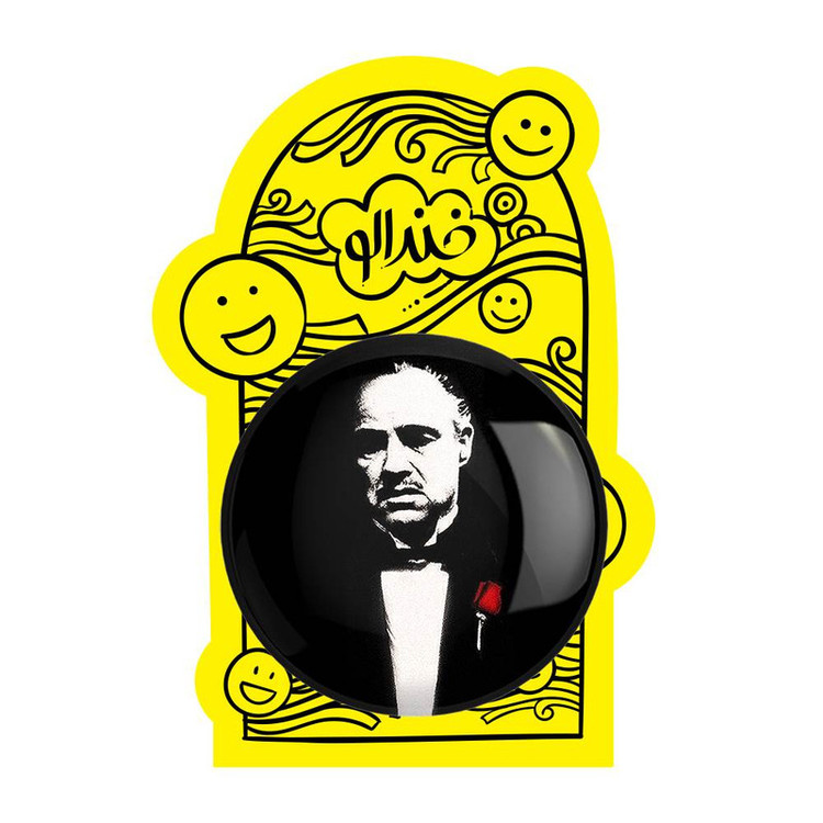 آینه جیبی خندالو مدل پدرخوانده The Godfather کد 10145