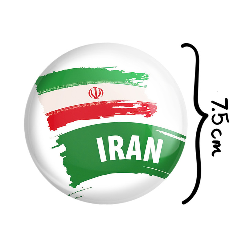 آینه جیبی خندالو مدل پرچم ایران کد 20524
