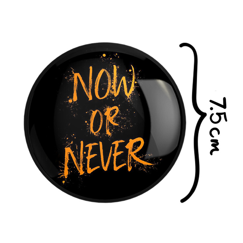 آینه جیبی خندالو طرح Now Or Never مدل تاشو کد 2730