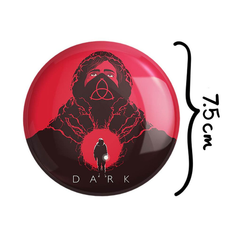 آینه جیبی خندالو مدل سریال دارک Dark کد 10179