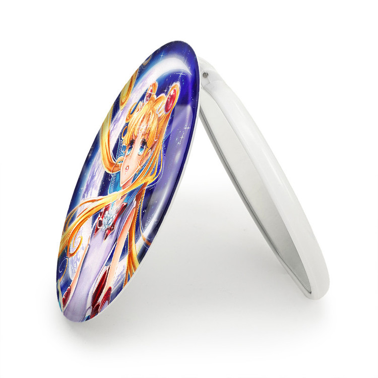 آینه جیبی خندالو طرح اوساگی تسوکینو انیمه سیلور مون Sailor Moon مدل تاشو کد 17425