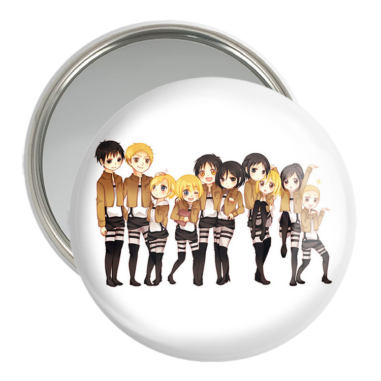 آینه جیبی خندالو مدل انیمه اتک ان تایتان انیمه اتک آن تایتان Attack on Titan کد 18578