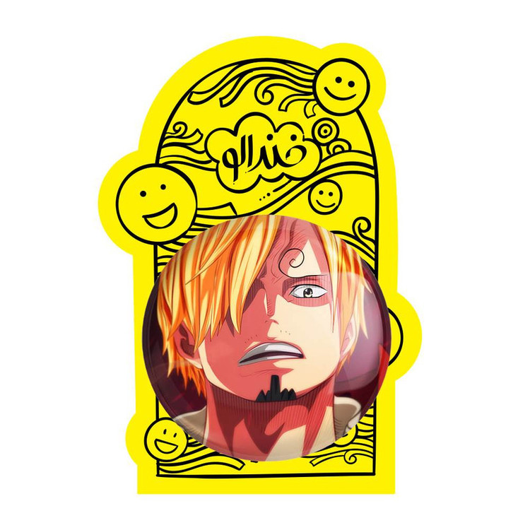 آینه جیبی خندالو مدل سانجی انیمه وان پیس One Piece کد 11416