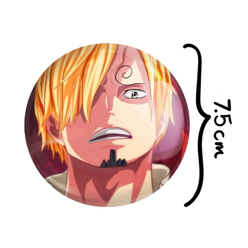 آینه جیبی خندالو مدل سانجی انیمه وان پیس One Piece کد 11416