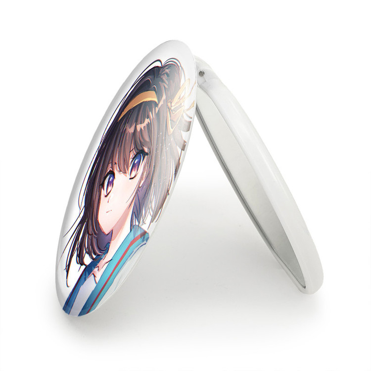 آینه جیبی خندالو طرح هاروهی انیمه ناپدید شدن هارومی سوزومیا The Disappearance of Haruhi Suzumiya مدل تاشو کد 23112