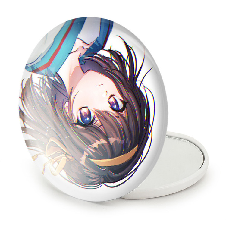 آینه جیبی خندالو طرح هاروهی انیمه ناپدید شدن هارومی سوزومیا The Disappearance of Haruhi Suzumiya مدل تاشو کد 23112