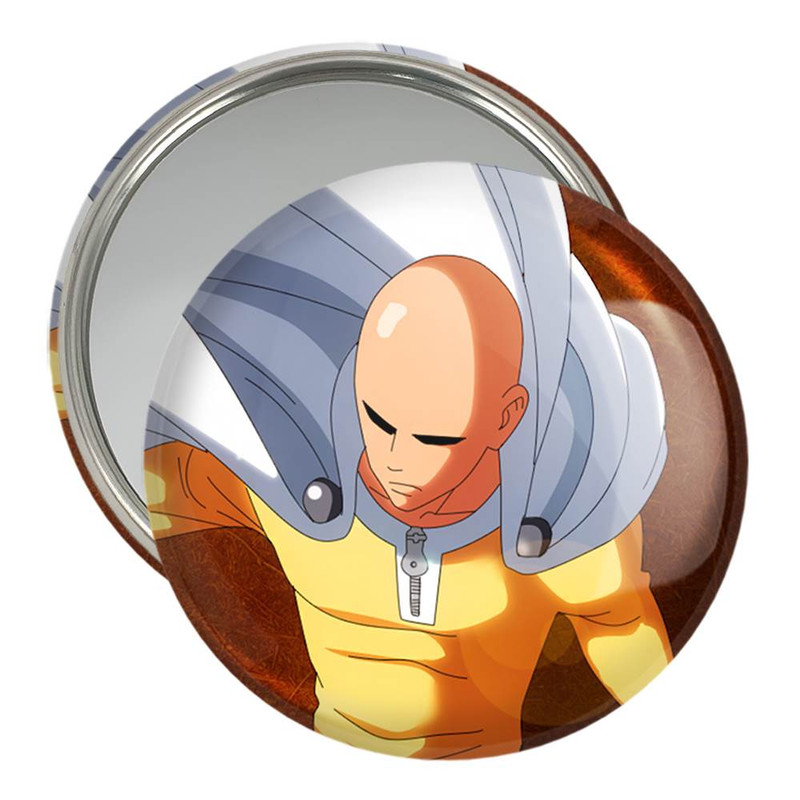 آینه جیبی خندالو مدل سایتاما انیمه مرد تک مشتی One Punch Man کد 11359