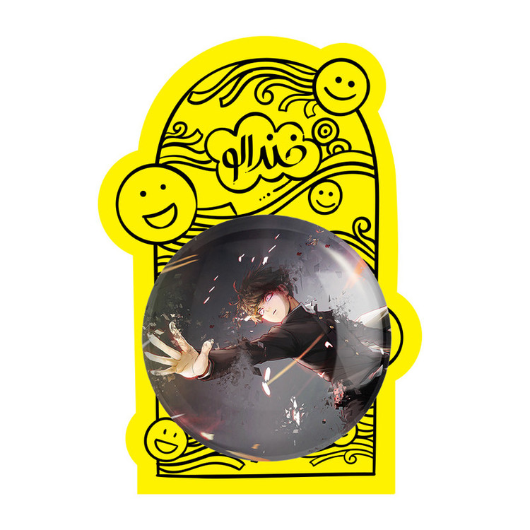 آینه جیبی خندالو مدل ریتسو انیمه موب سایکو Mob Psycho 100 کد 24479