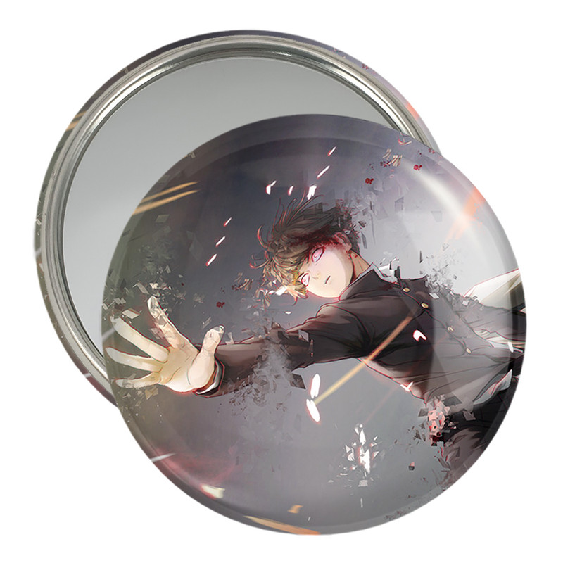 آینه جیبی خندالو مدل ریتسو انیمه موب سایکو Mob Psycho 100 کد 24479