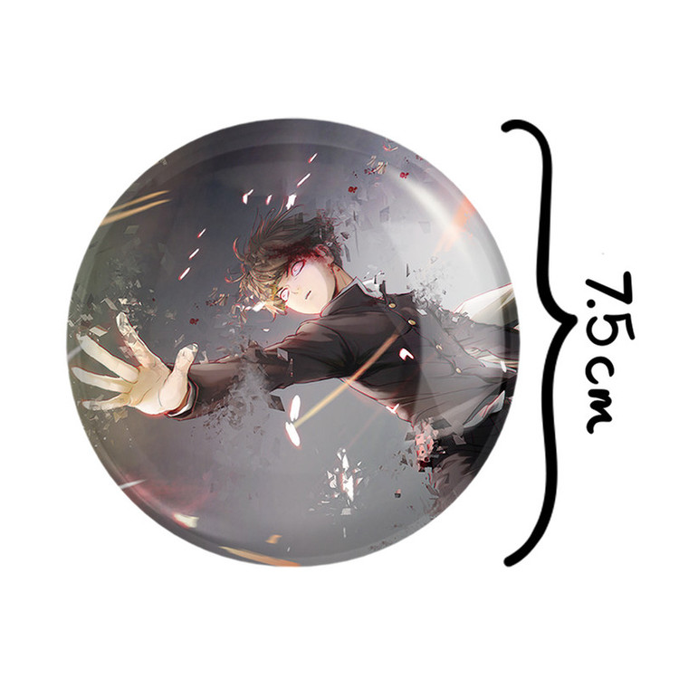 آینه جیبی خندالو مدل ریتسو انیمه موب سایکو Mob Psycho 100 کد 24479