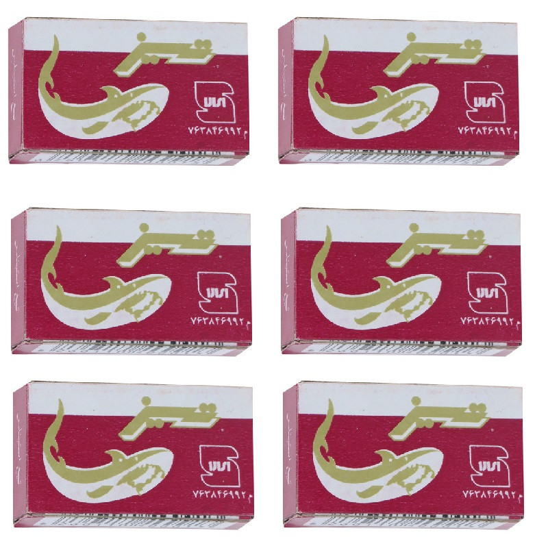 تیغ یدک تیز مدل سنتی مجموعه 6 عددی