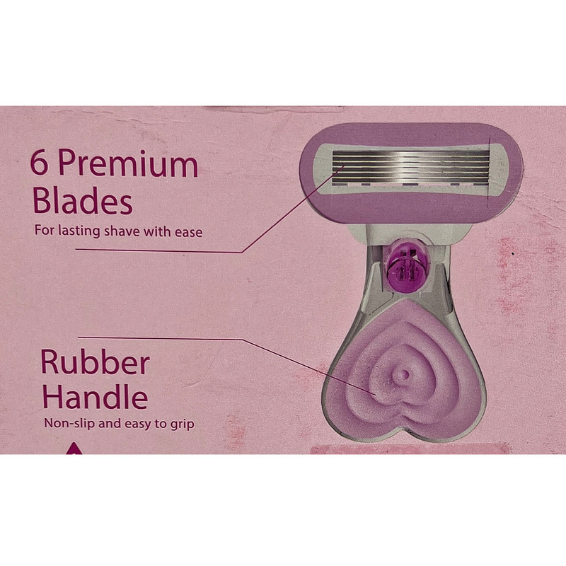 خود تراش مکس مدل BLADE 6 مسافرتی به همراه تیغ یدک بسته 2 عددی