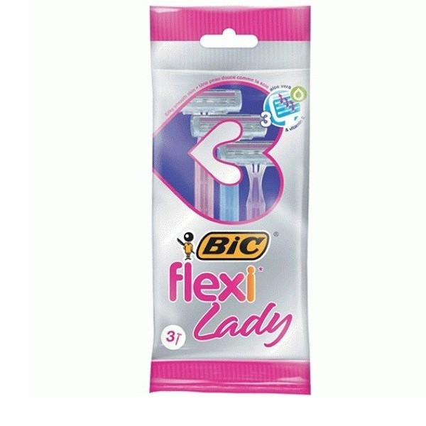خودتراش بیک مدل FLEXI LADY بسته سه عددی