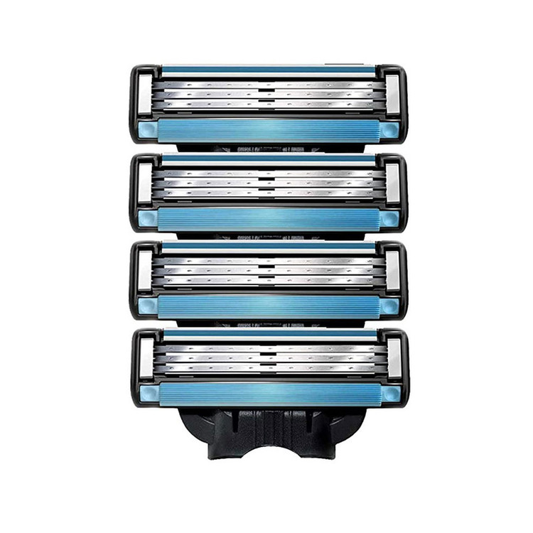 تیغ یدک ژیلت مدل Mach3 بسته 4 عددی