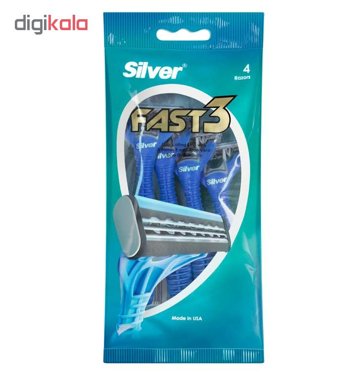 خود تراش سیلور مدل Fast 3 مجموعه 2 عددی