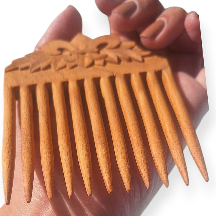 شانه مو مدل چوبی لیانا