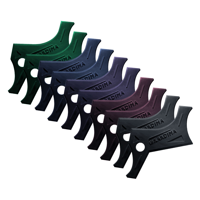 شانه اصلاح ریش کاردیما کد KA51163 مجموعه 10 عددی
