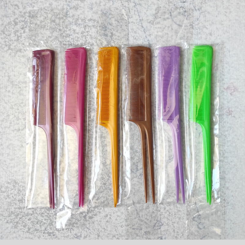 شانه مو مدل دم باریک کد PN-053 بسته 2 عددی