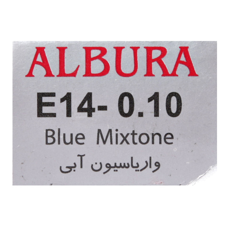واریاسیون آلبورا مدل Carasa شماره E14-0.10 حجم 15 میلی لیتر رنگ آبی