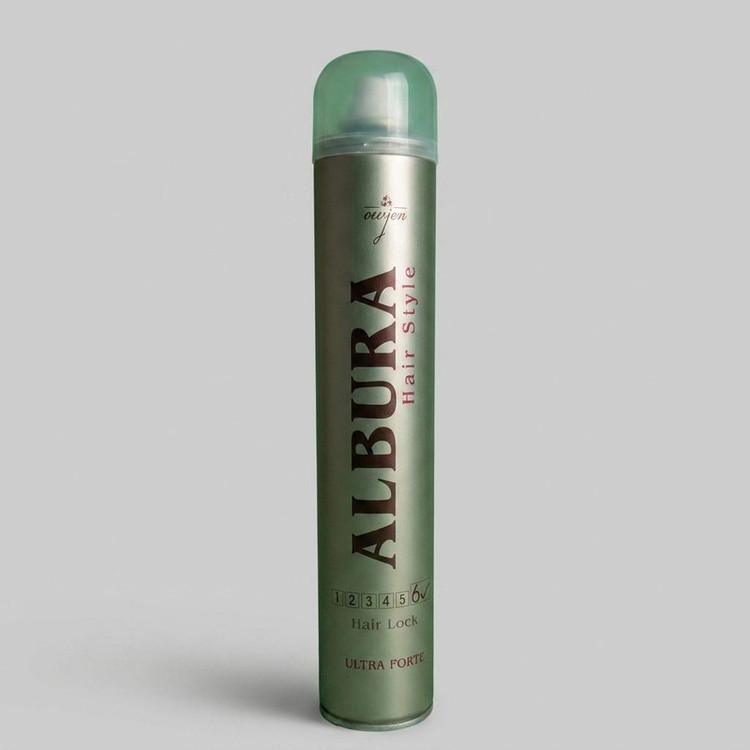 اسپری چسب مو آلبورا مدل Ultra Forte 6 حجم 400 میلی لیتر