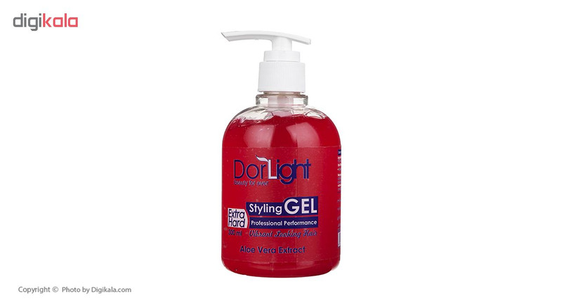 ژل مو سر دور لایت مدل Extra Hard مقدار 300 گرم