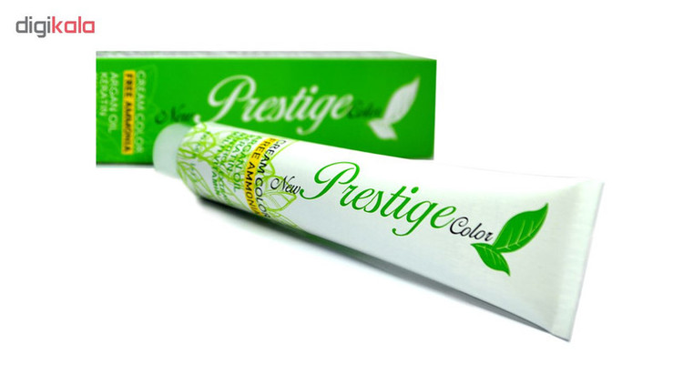 رنگ مو بدون آمونیاک نیو پرستیژ کالر شماره 6.53 حجم 100 میلی لیتر رنگ قهوه ای کاکائویی روشن
