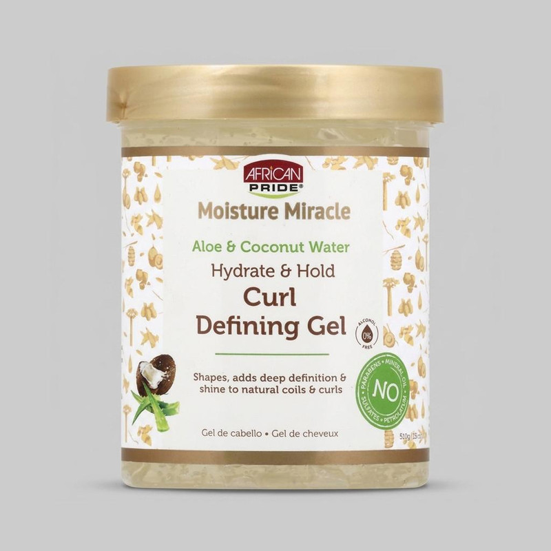ژل حالتدهنده مو آفریکن پراید مدل Hydrate & Hold حجم 510 میلیلیتر