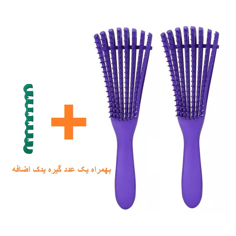 برس مو مدل فلکسی مجموعه 2 عددی