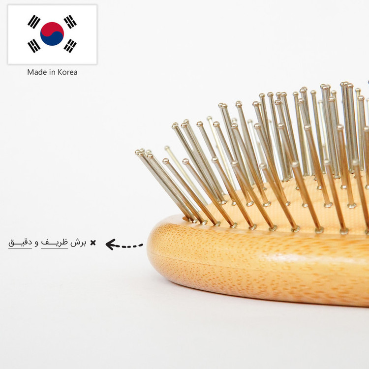 برس مو سمتو مدل چوبی بامبو کد 001