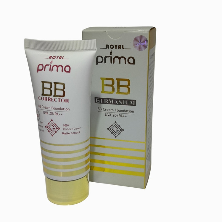 کرم پودر BB رویال پریما شماره 02 حجم 60 میلی لیتر
