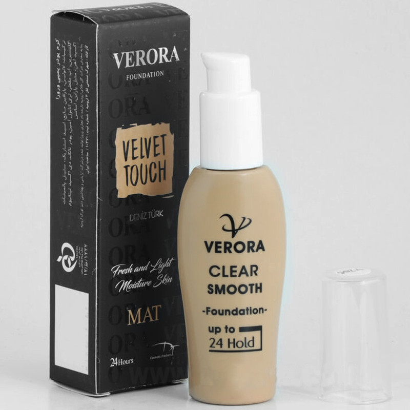 کرم پودر ورورا شماره 201 حجم 45 میلی لیتر