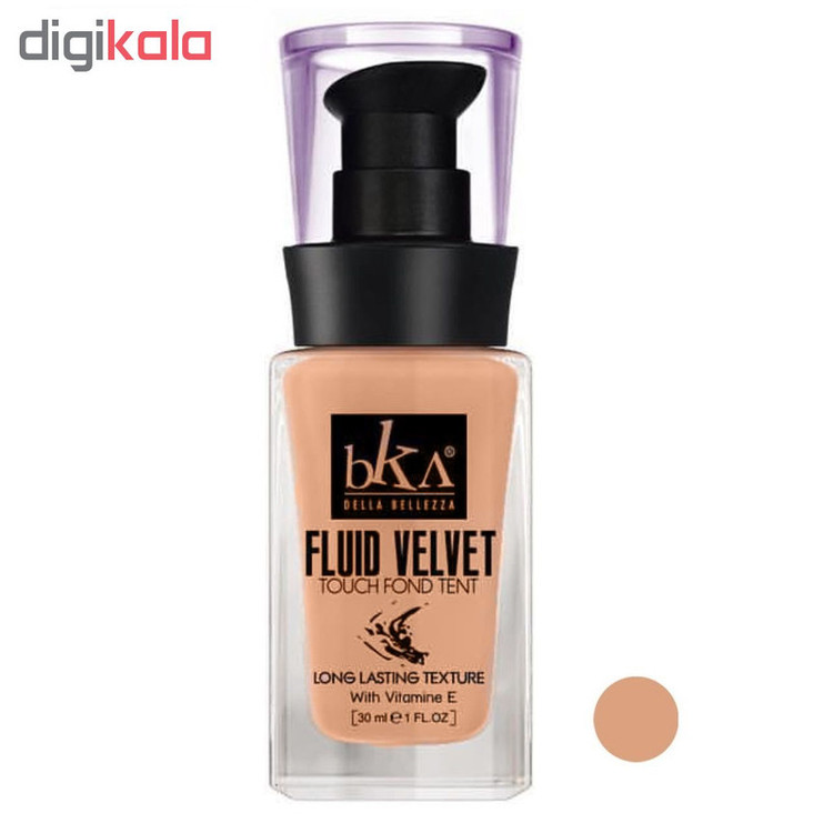 کرم پودر بکا مدل Fluid Velvet شماره 201 حجم 30 میلی لیتر