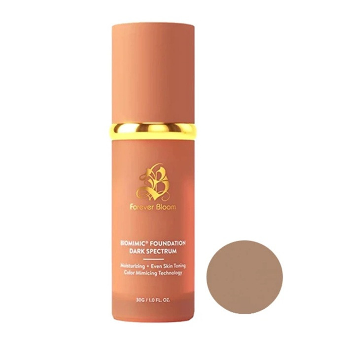 فاندیشن بایومیمیک رنگی مایع SPF 50 فوراور بلوم مدل 4in1 شماره 03 مناسب برای انواع پوست حجم 30 میلیلیتر