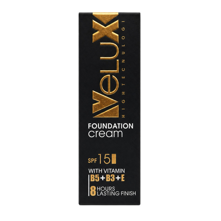 کرم پودر مایع spf15 ولوکس مدل tonic شماره V4 مناسب برای انواع پوست حجم 25 میلی لیتر