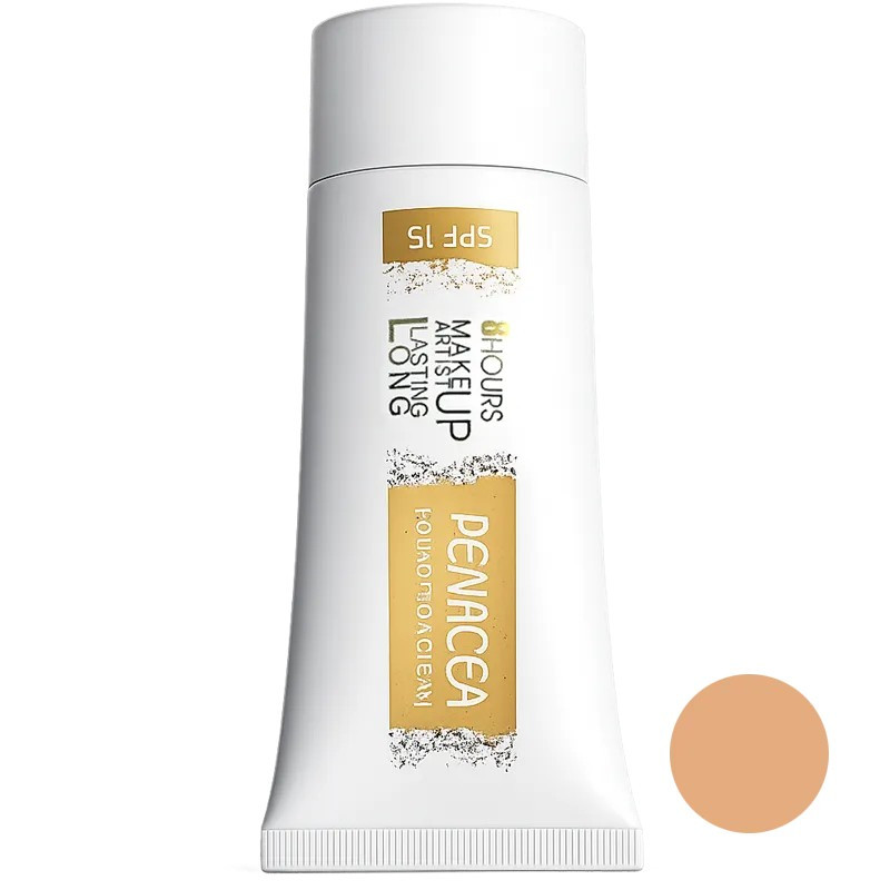 کرم پودر مایع SPF15 پنسیا مدل P1 شماره 01 مناسب برای انواع پوست حجم 30 میلیلیتر