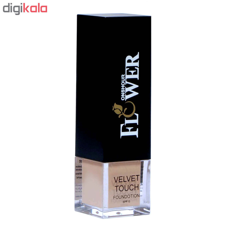 کرم پودر مایع انشور فلاور مدل Velvet Touch شماره 06 حجم 35 میلی لیتر