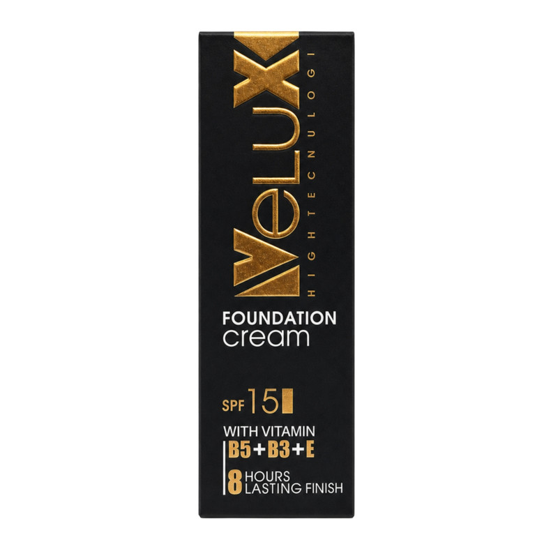 کرم پودر مایع spf15 ولوکس مدل tonic شماره V6 مناسب برای انواع پوست حجم 25 میلی لیتر